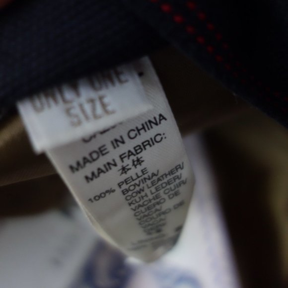 Diesel Real Leather Only the Brave 100% Cow Leather Adjustable Hat - Picture 16 of 16